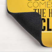 最も最高のな眺めは堅い上昇の後で来ます マウスパッド (コーナー)