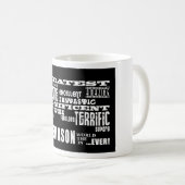 最も最高のな石工: すばらしい石工 コーヒーマグカップ (正面右)