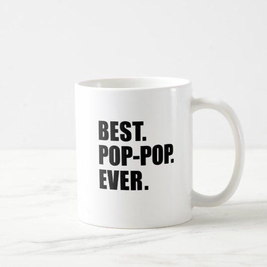 最も最高のな破裂音破裂音の祖父のマグ コーヒーマグカップ (右)