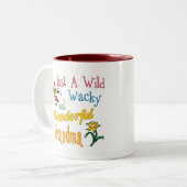 最も最高のな祖母のギフト ツートーンマグカップ (正面左)