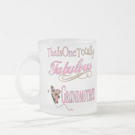 最も最高のな祖母 フロストグラスマグカップ