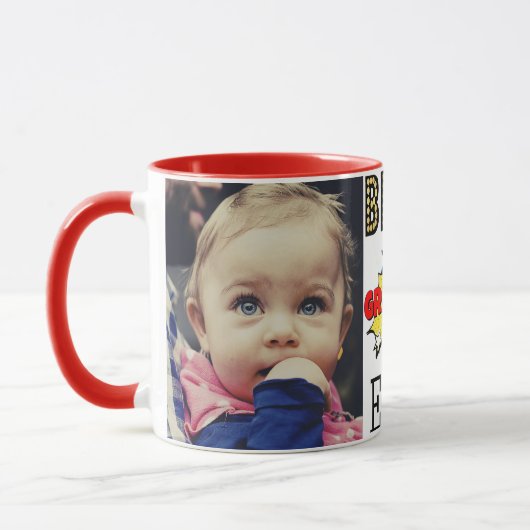 最も最高のな祖父のカスタムな写真 マグカップ (左)