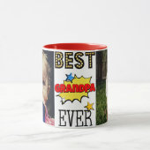 最も最高のな祖父のカスタムな写真 マグカップ (中央)