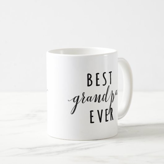 最も最高のな祖父のマグ、コーヒー・マグ コーヒーマグカップ (正面右)