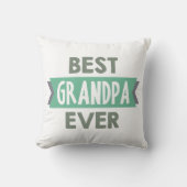 最も最高のな祖父の単語の芸術の家の装飾の枕 クッション (正面)