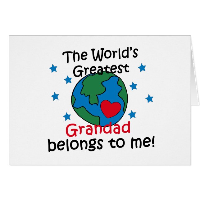 最も最高のな祖父は私に属します (正面横)