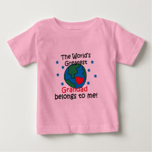 最も最高のな祖父は私に属します ベビーTシャツ