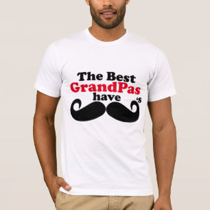 最も最高のな祖父は髭のTシャツを持っています Tシャツ