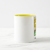 最も最高のな秘書 ツートーンマグカップ (中央)