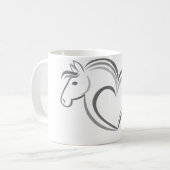 最も最高のな納屋のお母さんのマグ(騎手のために) コーヒーマグカップ (正面左)