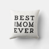 最も最高のな義母 クッション (裏面)