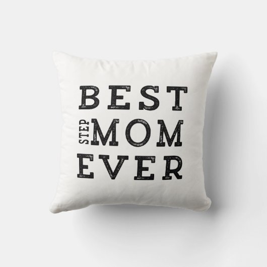 最も最高のな義母 クッション (裏面)