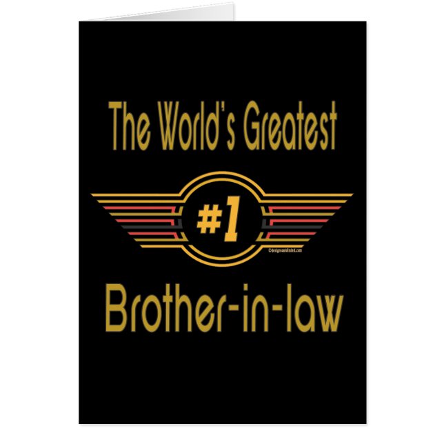 最も最高のな義理の兄弟のギフト (正面)