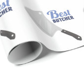 最も最高のな肉屋 ラッピングペーパー (ロールコーナー)