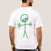 最も最高のな芸術家 Tシャツ (裏面)