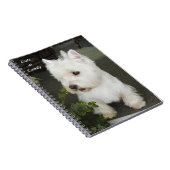 最も最高のな西の高地テリアのノート ノートブック (右側)