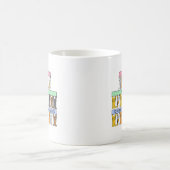 最も最高のな隣人へのハッピーバースデー コーヒーマグカップ (中央)