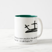 最も最高のな青年牧師 ツートーンマグカップ (正面右)