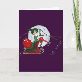 最も最高のな魔法使いのクリスマスカード シーズンカード