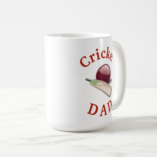 最も最高のな"コオロギパパ"の! 父の日 コーヒーマグカップ (正面右)