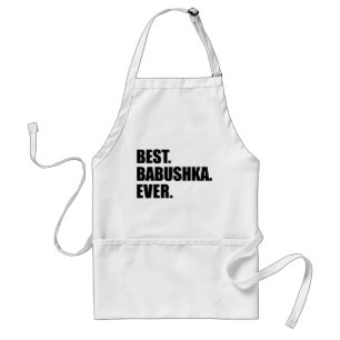 最も最高のなBabushkaのロシアのな祖母のエプロン スタンダードエプロン