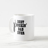 最も最高のなBuckinのパパのシカ コーヒーマグカップ (正面左)