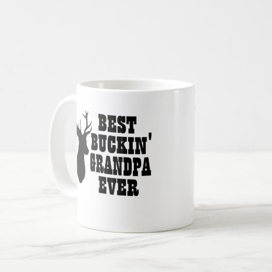 最も最高のなBuckinの祖父のシカ コーヒーマグカップ (正面左)