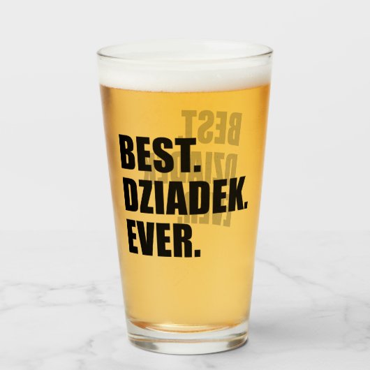 最も最高のなDziadek タンブラーグラス (ドリンク正面)
