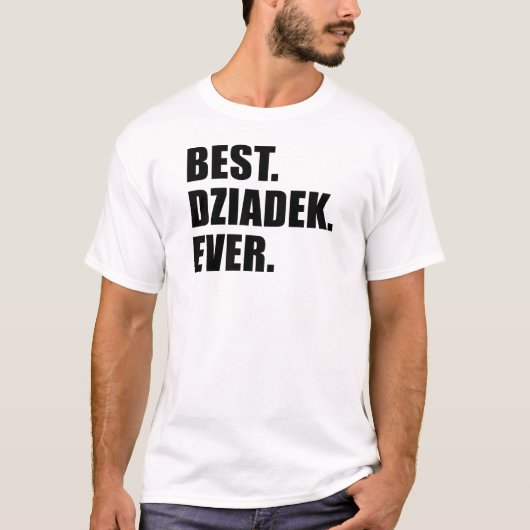 最も最高のなDziadek Tシャツ (正面)