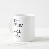 最も最高のなFreakin Gigiのコーヒー・マグの祖母のギフト コーヒーマグカップ (正面左)