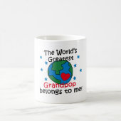 最も最高のなGrandpopは私に属します コーヒーマグカップ (中央)