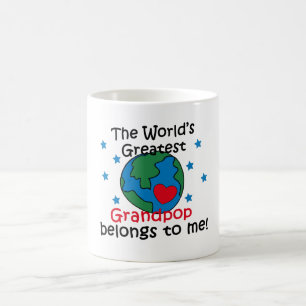 最も最高のなGrandpopは私に属します コーヒーマグカップ