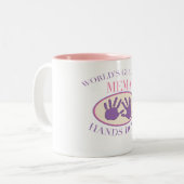 最も最高のなMeMaはTシャツを渡します ツートーンマグカップ (正面左)