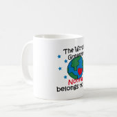 最も最高のなNonnaは私に属します コーヒーマグカップ (正面左)