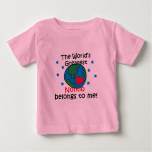 最も最高のなNonnoは私に属します ベビーTシャツ