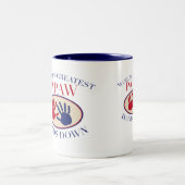 最も最高のなPapaw手 ツートーンマグカップ (中央)