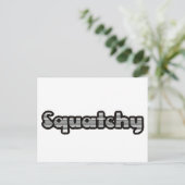 最も最高のなsquatchyここに ポストカード (スタンド正面)