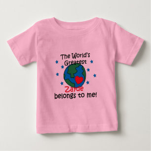最も最高のなZaydeは私に属します ベビーTシャツ