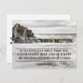 最も最高の最も速く成功すれば ポストカード (正面/裏面)