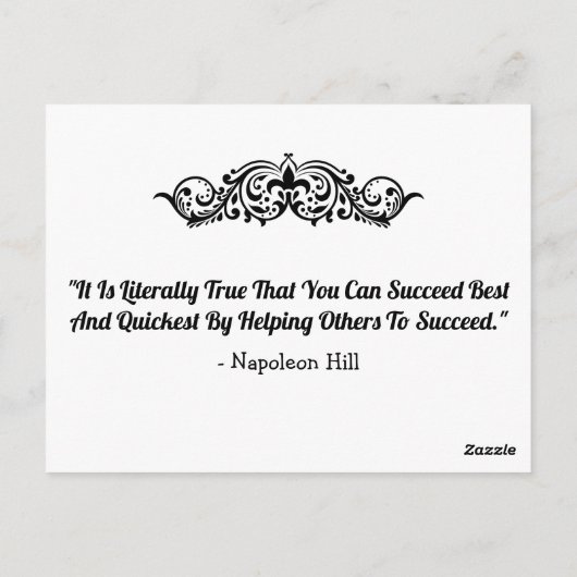 最も最高の最も速く成功すれば ポストカード (裏面)