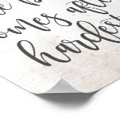 最も最高の難い登る後の景色 ポスター (角)