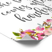 最も最高の難い登る後の景色 ポスター (角)