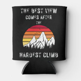 最も最高の難い登る後の景色 缶クーラー