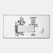 最も本物の自由な自分への旅 デスクマット (キーボード&マウス)