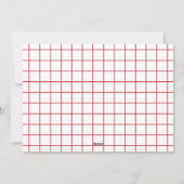 最も楽しいクリスマスのフラットホリデーカード シーズンカード (裏面)