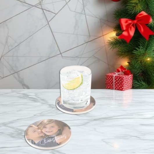 最も楽しいクリスマス 家族の喜び クリスマス コースター