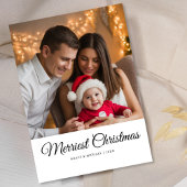 最も楽しいメリエストファミリーのホリデーカードデザイン シーズンカード