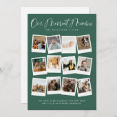 最も楽しい思い出のマルチ写真 シーズンカード (正面/裏面)