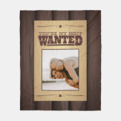 最も欲しいポスター写真 フリースブランケット (正面)