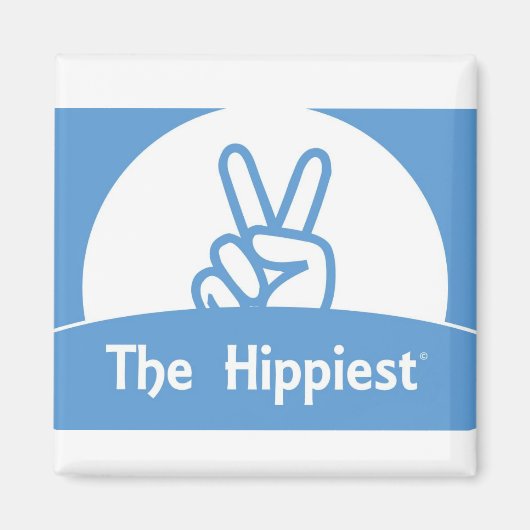 最も海馬に乗った磁石 マグネット (正面)